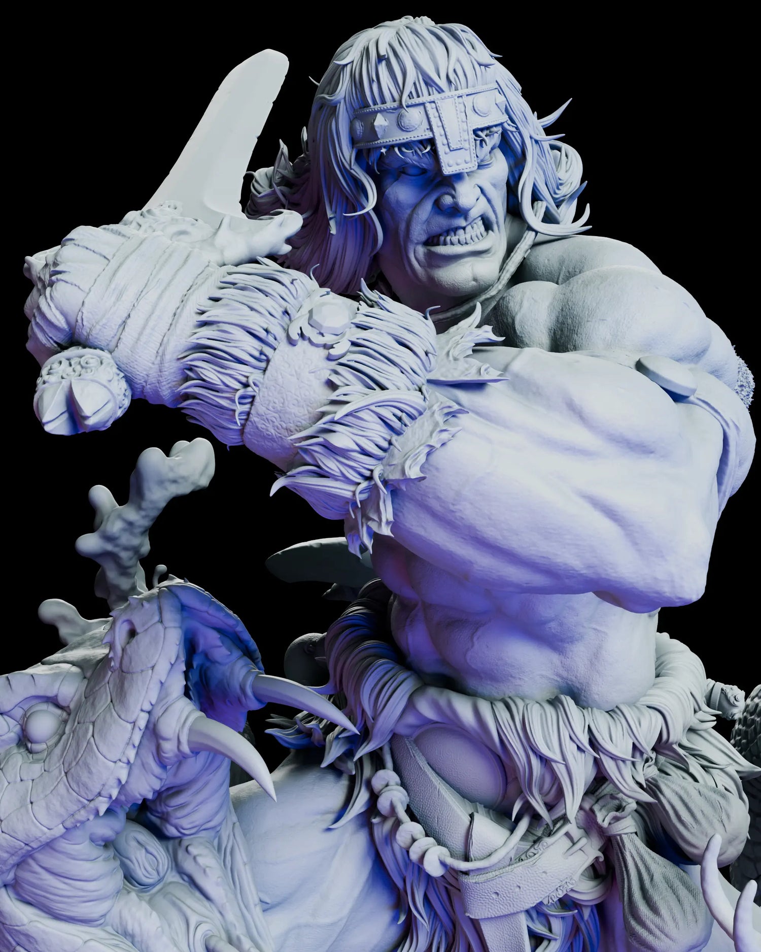 Custom 3D Printed Miniatures & Model Kits | Crimson Raven Minis