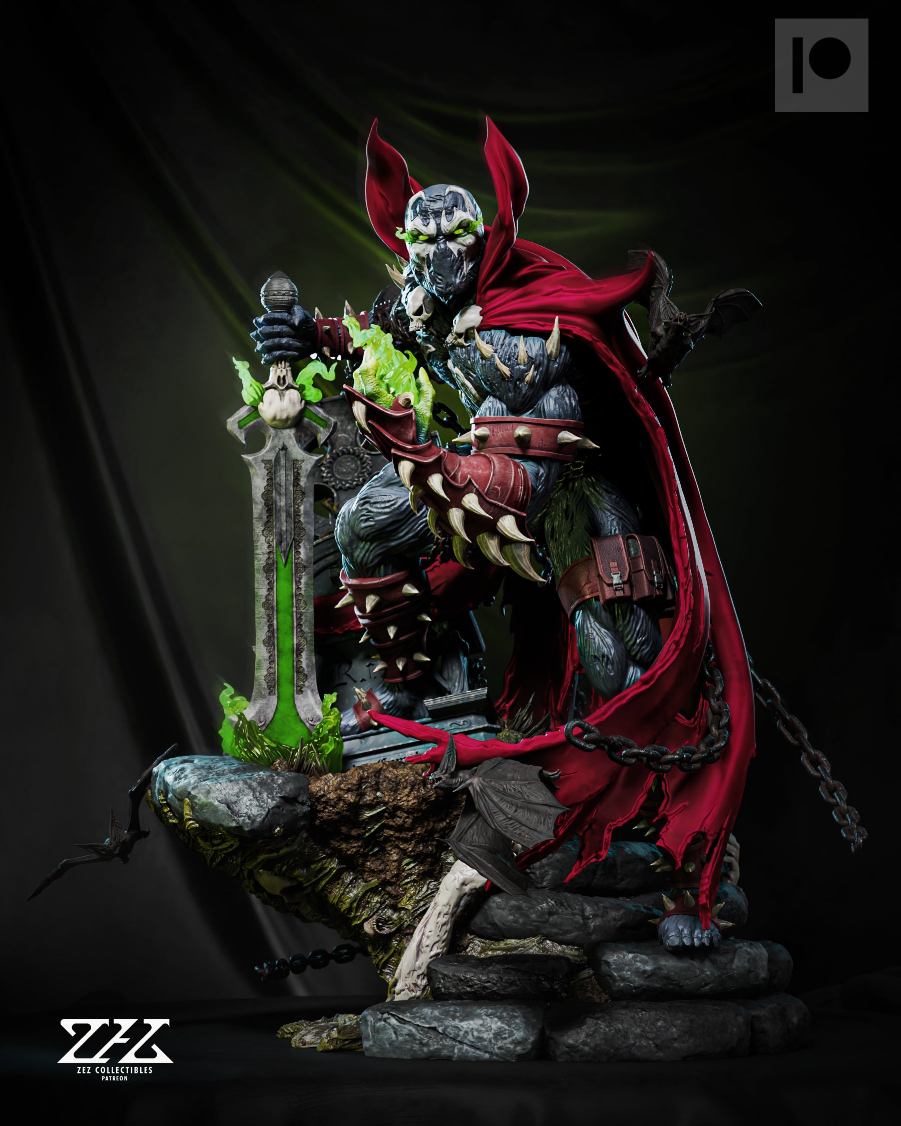 Premium Resin Spawn Kit with Multiple Heads by Zez Studios