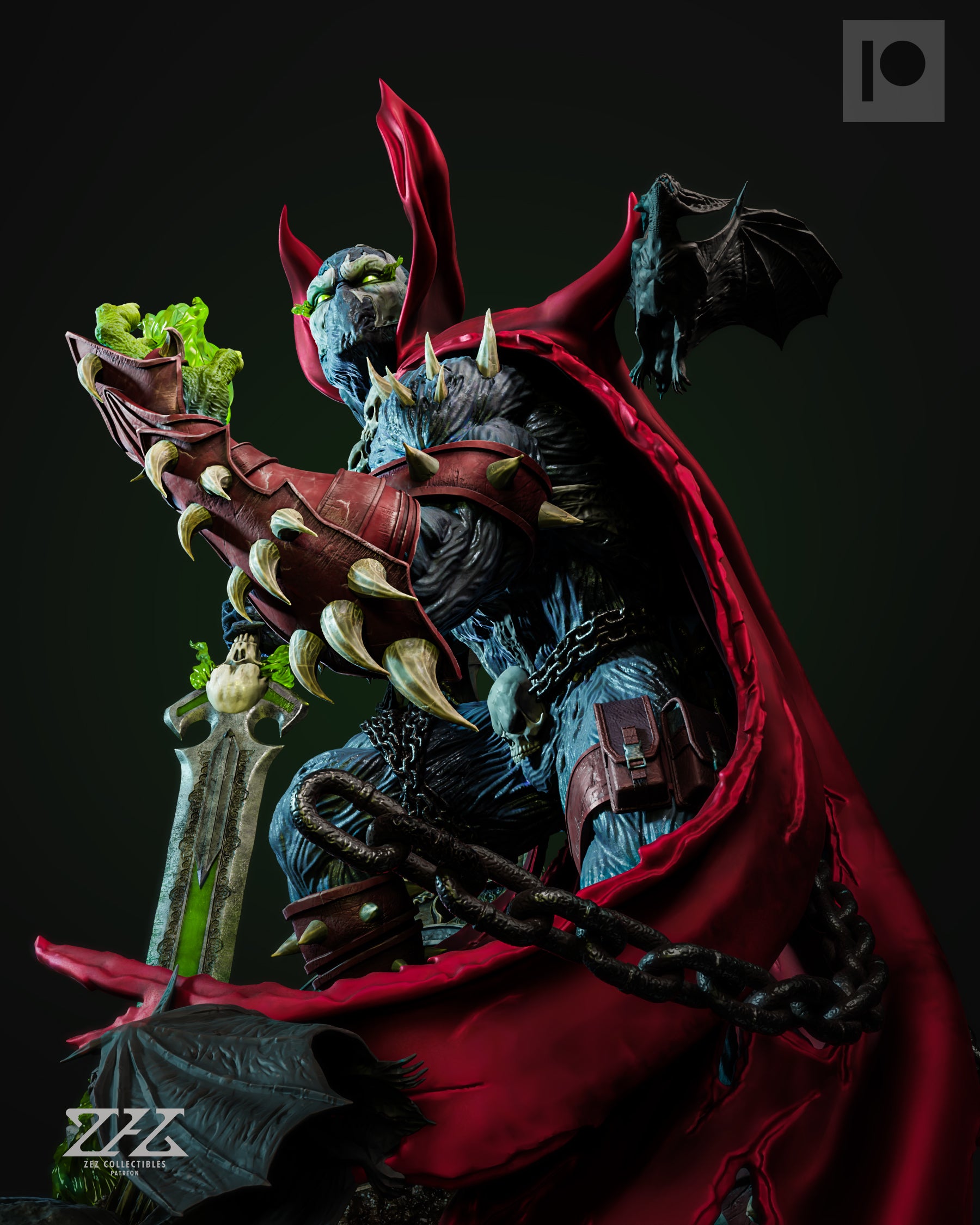 Premium Resin Spawn Kit with Multiple Heads by Zez Studios
