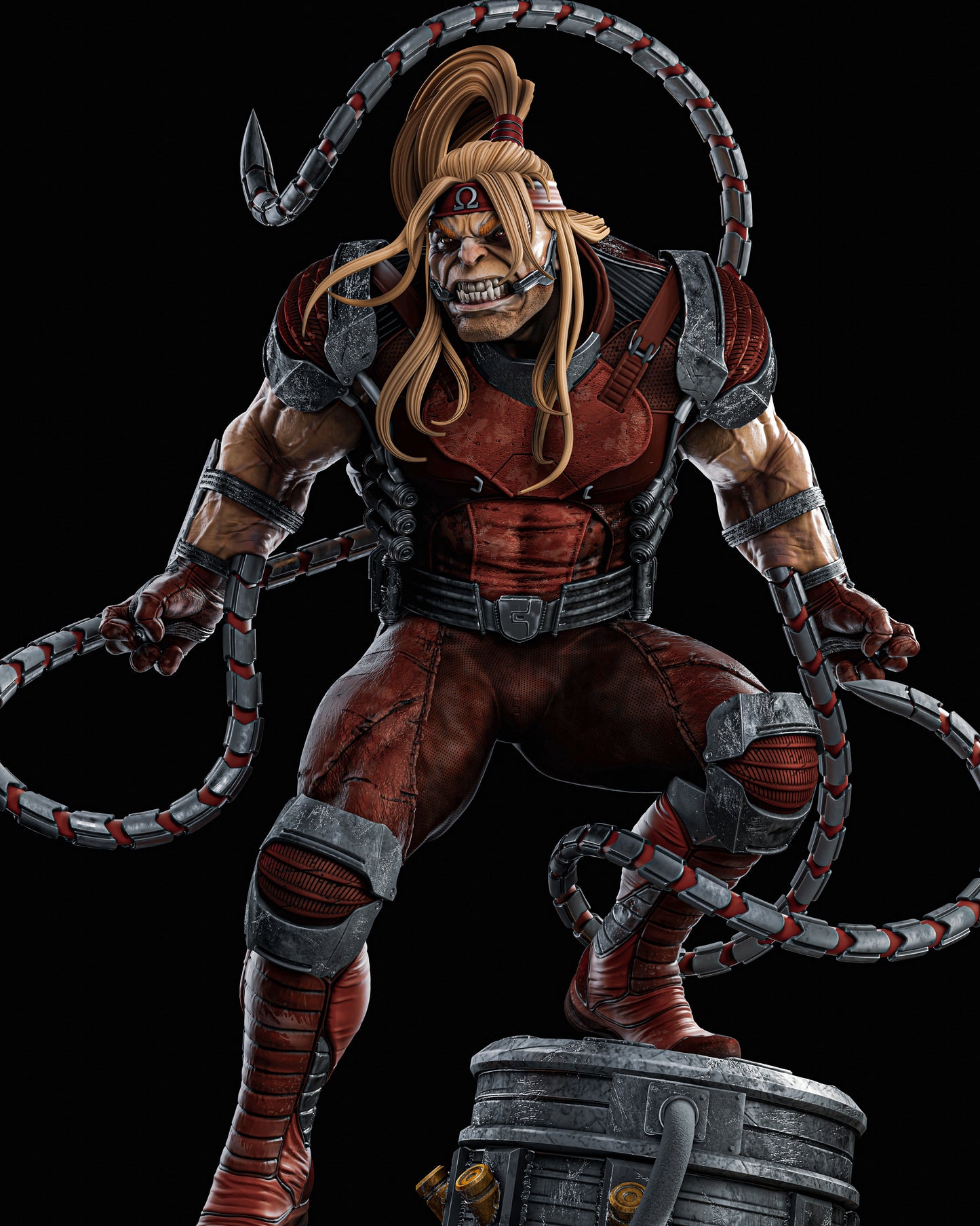 Omega Red - Premium Format Figure Kit