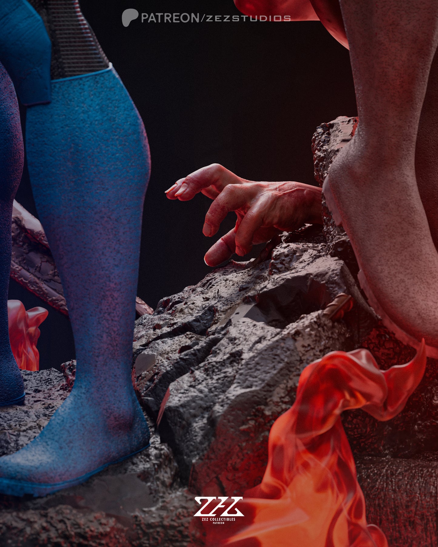 Invincible and Omni-Man Premium Format Kit