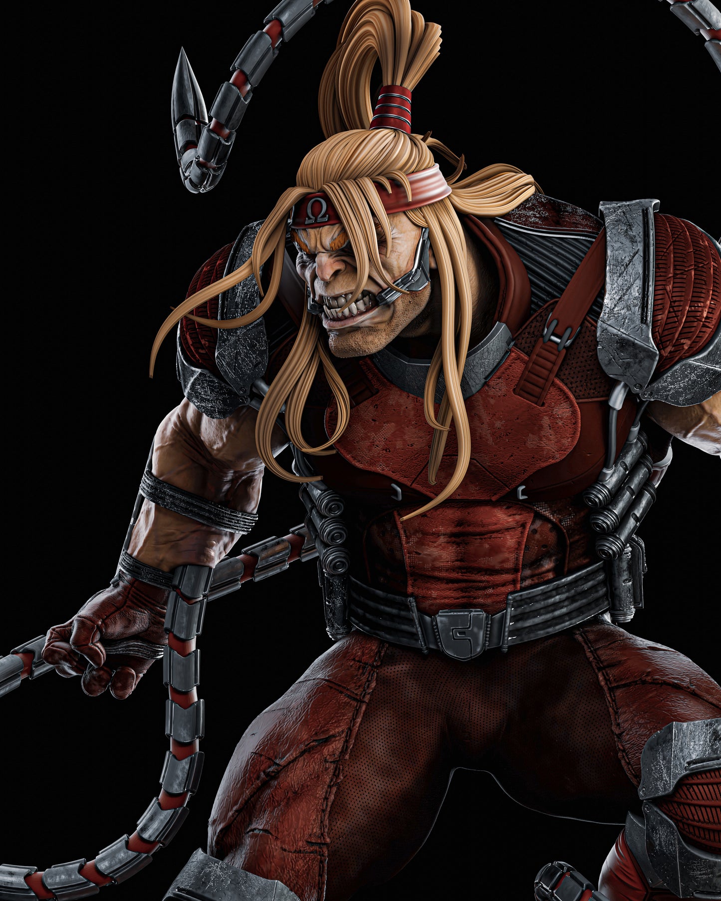 Omega Red - Premium Format Figure Kit