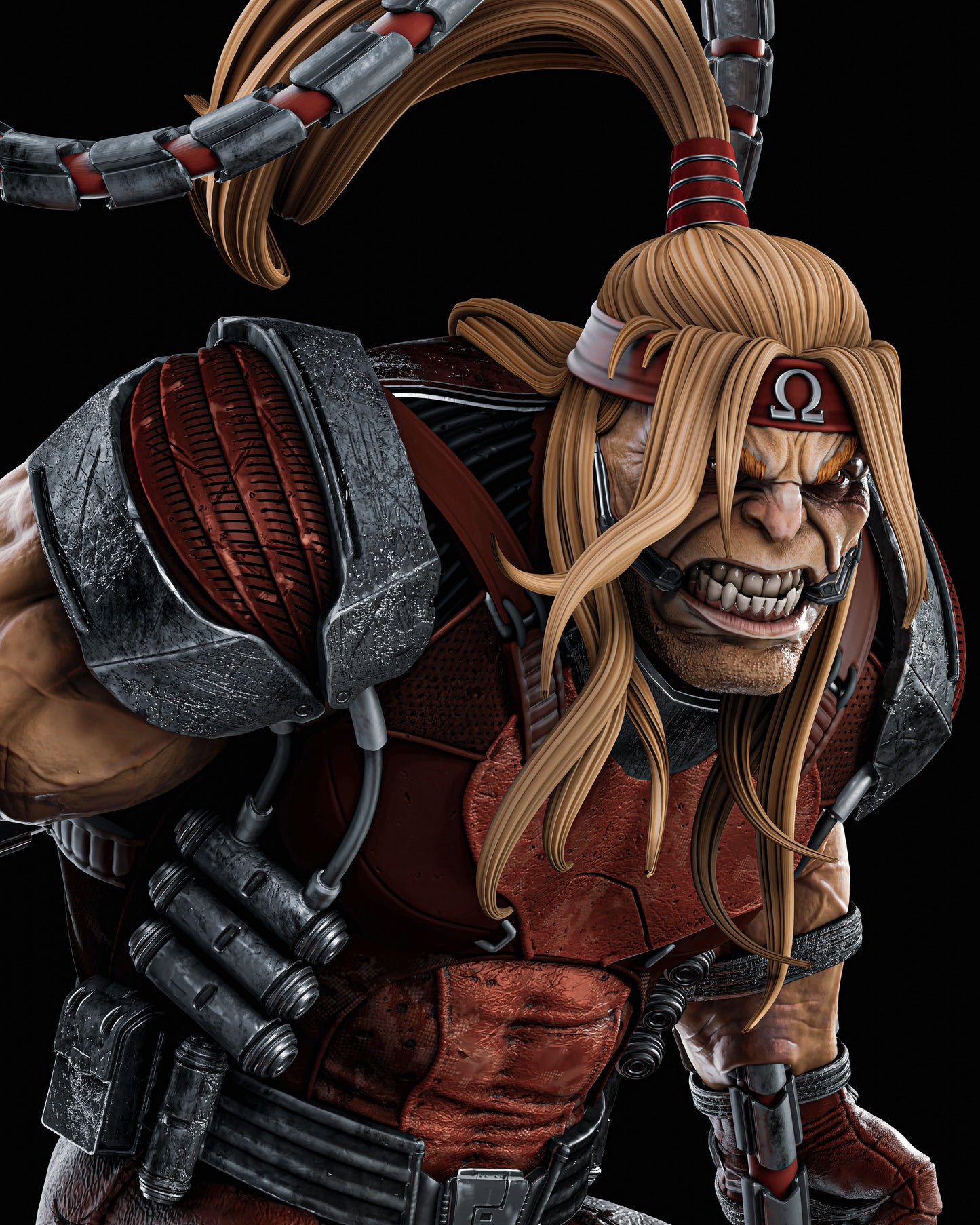 Omega Red - Premium Format Figure Kit