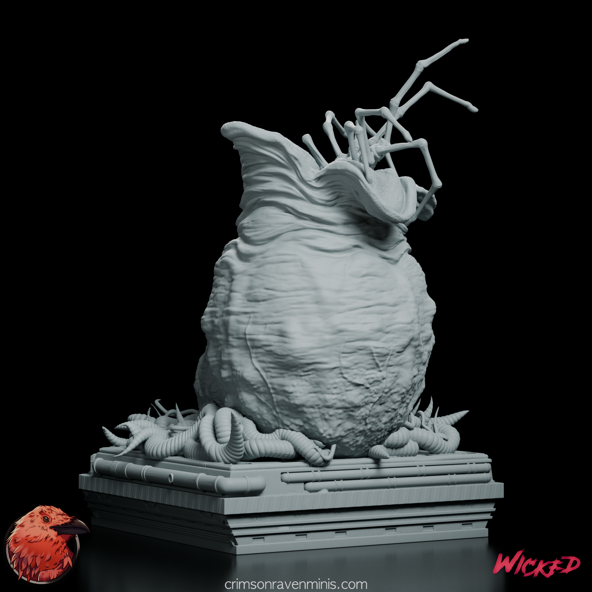 Facehugger and Xenomorph Eggs Model Kit | Aliens (1986) Horror ...